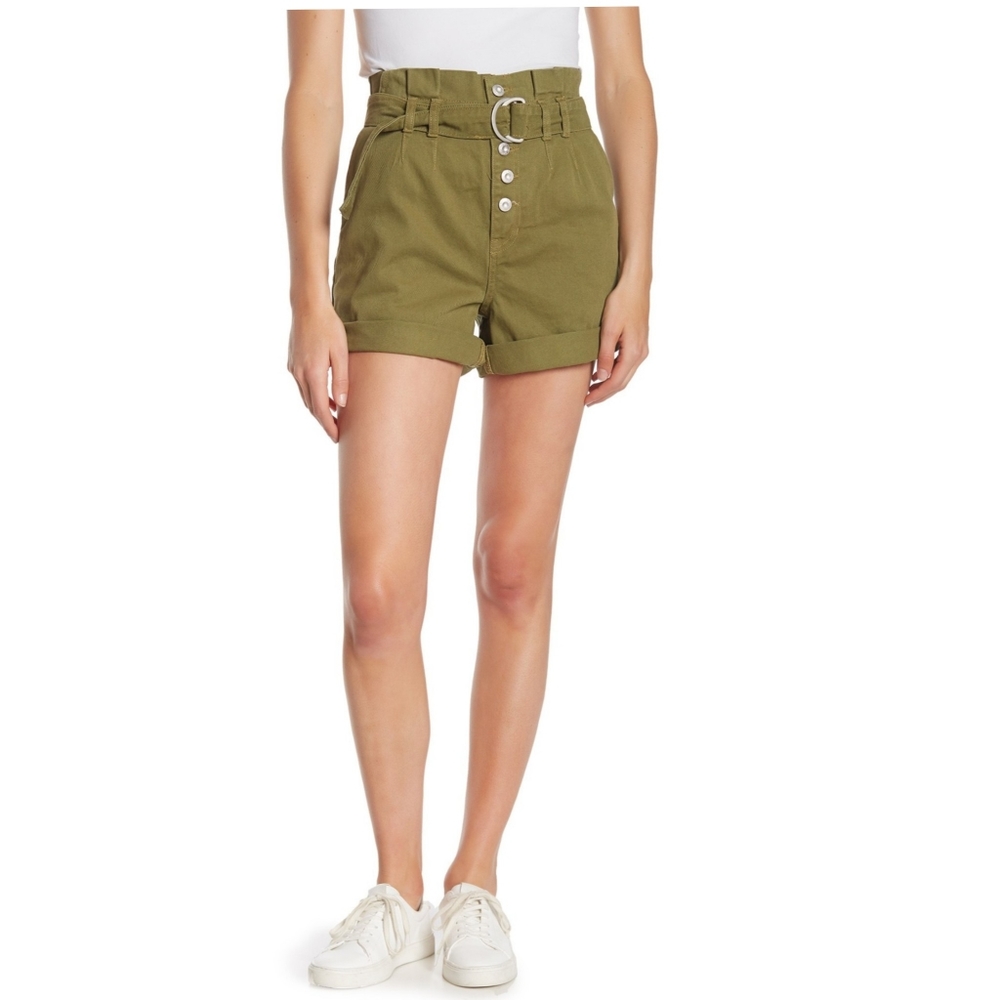Free People Cindy high rise utility shorts - Picture 6 of 11